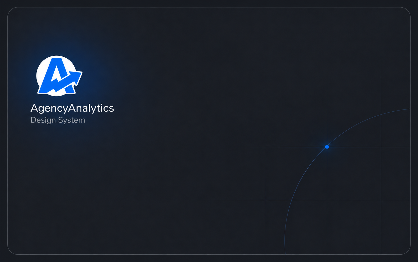 Foundations: the AgencyAnalytics platform design system.